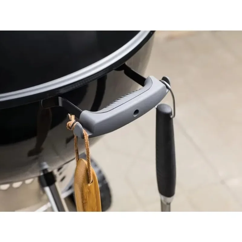 Garanzia di autenticità. Aggiornato! Griglia a carbone premium per bollitore originale, 22 pollici, nera, HOME..HOME