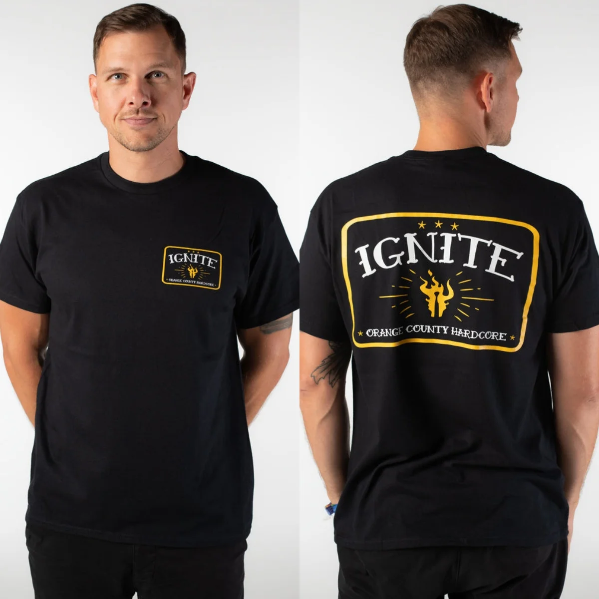 Y2k Ignite Graphic Cotton T-shirt Unisex Summer Short Sleeve Fashion Brand Tee Luxury Casual Vintage Tees