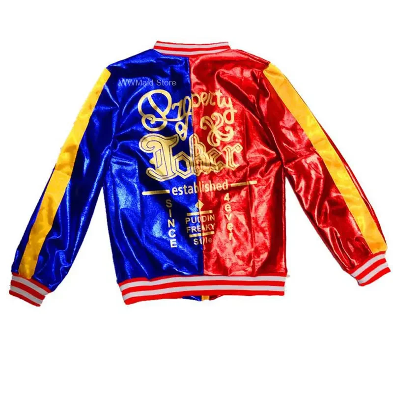 Kids Squads Cosplay Girls Quinns Costume Printing Jacket Shirt Pants Gloves Accessory Suicide Quinns Cosplay Halloween Costume
