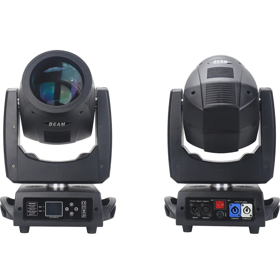 Weikass Mini 7R 230W Beam Moving Head Stage Light Dmx Rainbow Effect Wash Dj Bar Party Disco Dj Show Wedding