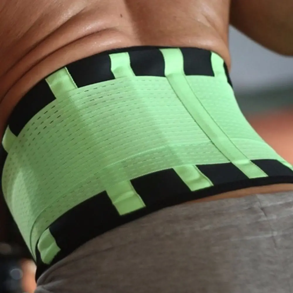 Solid Color Tummy Control Shapewear Belly Contracting Adjustabl Training Sweat Belt Train Belt Corset Shapewear