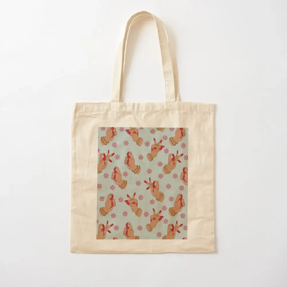 

Bharatanatyam mudras, Indian classical dance Tote Bag canvas bags Portable shopping bag Handbags cute pouch bag