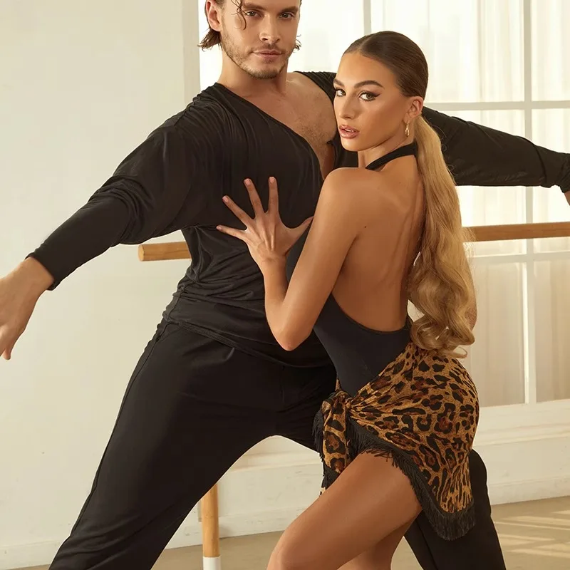 

Юбка средней длины ZYM по индивидуальному заказу с боковым разрезом, платье для латинских танцев, тренировочный наряд, женский стиль с запахом 24075.