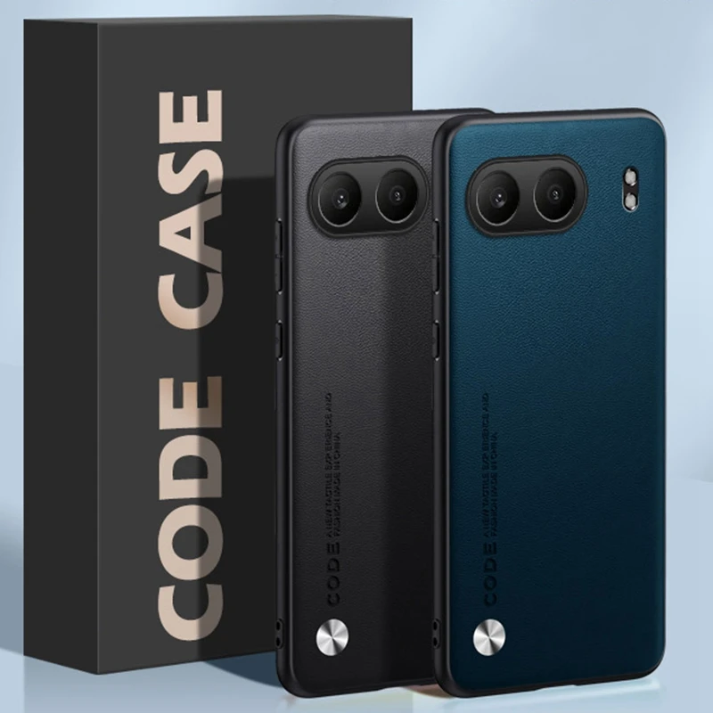 Luxury PU Leather Case For OnePlus Nord 4 Nord4 5G Back Cover Silicone Shockproof Full Protection Phone Case For One Plus Nord 4