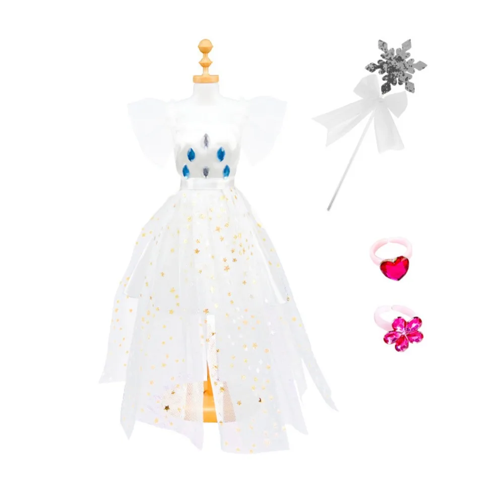 

Intellectually Beneficial Clothing Design Handmade Material Bag Early Education DIY Crafts Princess's Dress Material Set