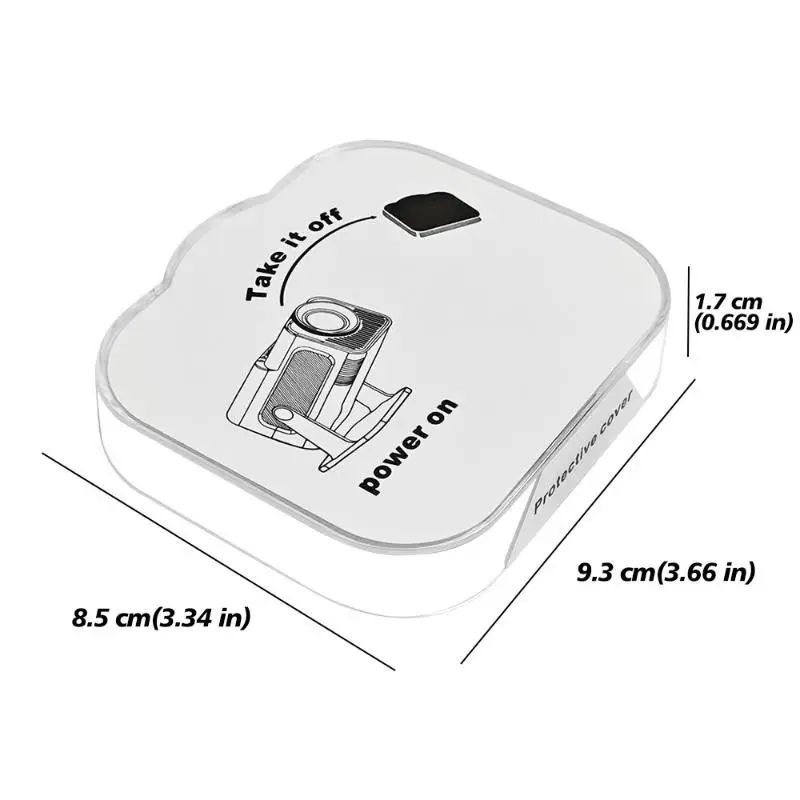 Projector Lens Protection Cover Durable Waterproof Dustproof Lens Protector for Home Entertainment Projectors