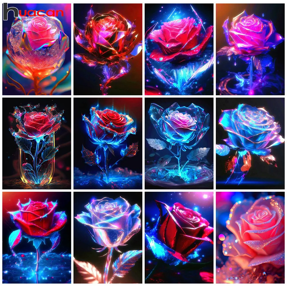 Huacan 5d DIY Diamant Malerei Blumenvase Dekor nach Hause volle quadratische runde Stickerei Mosaik Obst Wand kunst