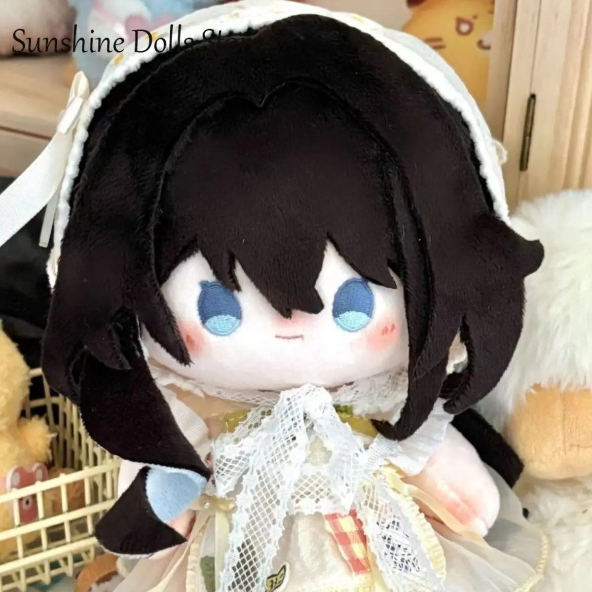 20cm anime honkai: star rail ruan mei bonito menina cosplay macio pelúcia boneca corpo vestir-se pelúcia travesseiro brinquedos figura presente