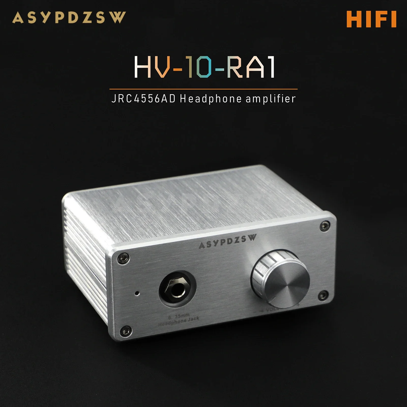 

HIFI HV-10-RA1 JRC4556 Headphone amplifier Base on Grado RA1 (No power adapter)