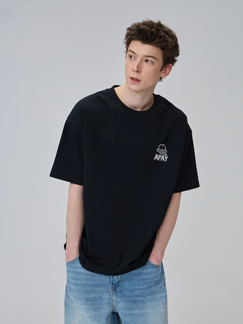 ​ ​ APAY メンズ キャンプ グラフィック Tシャツ アウトドア ヴィンテージ プリント コットン Tシャツ テント バックパック デザインとキャンプ スローガン付き ​