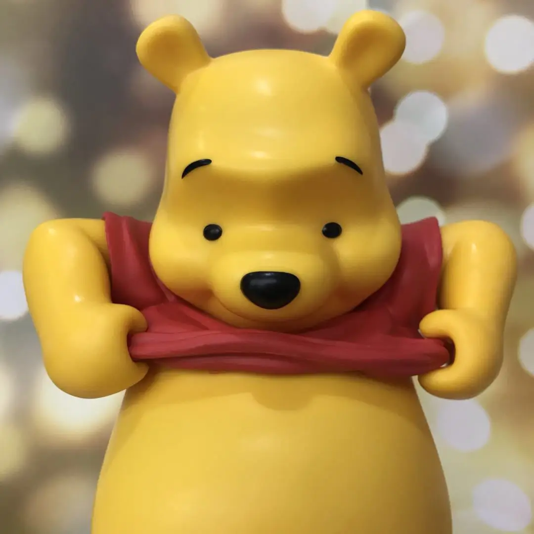 Disney anime periféricos dos desenhos animados winnie the pooh boneca brinquedos presentes de férias das crianças ornamentos de carro bonito presente de aniversário da menina