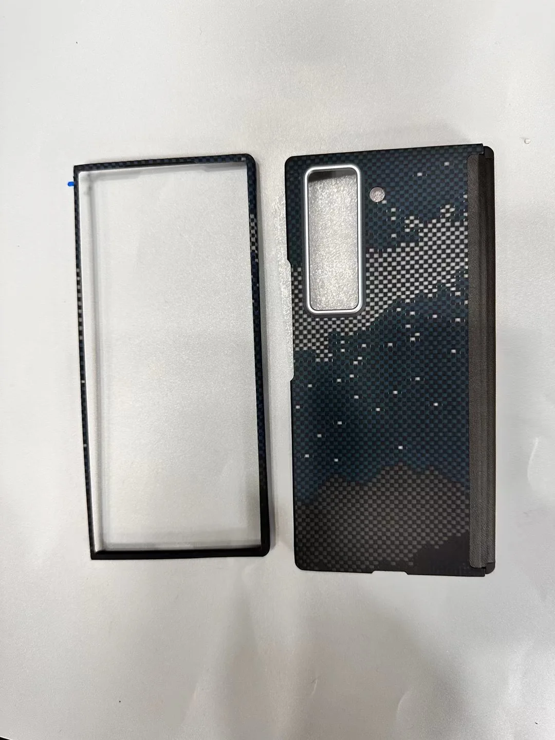 

Магнитный чехол премиум-класса из арамидного углеродного волокна для Samsung Galaxy W25, защитный бронированный чехол Magsafe
