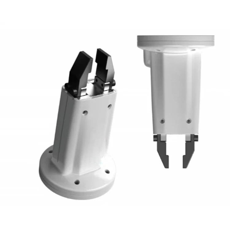 Axis robotic arm with Hitbot Z-EFG-L automatic gripper for cobot processing of collaborative robots
