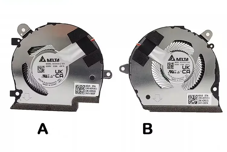 

New for ASUS ZENBOOK UX8406 UX8406MA CPU GPU FAN 13N1-JEM0301 ND55C0W