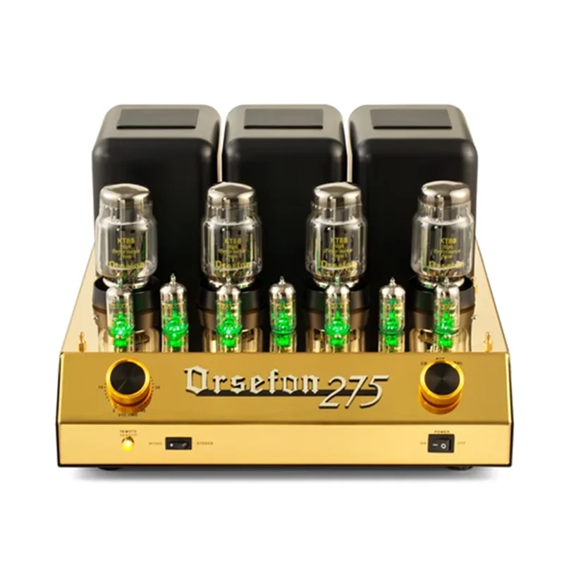 GL-005 Flagship Version 1:1 Clone Mcintosh MC275 KT88 x 4 Tube Power Amplifier, XLR/RCA Input, Class A, 75W, 4/8/16Ω, 220V/110V