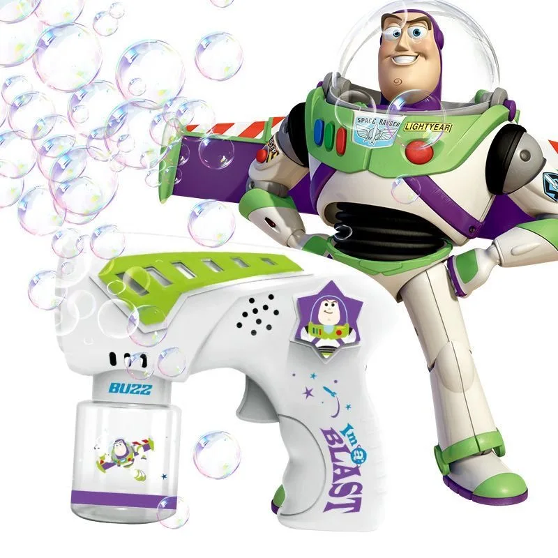 Dessin animé Disney fraise ours Buzz l'éclair bulle jouet pour enfants bulles