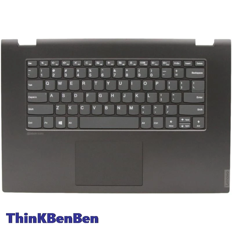 US English Black Keyboard Upper Case Palmrest Shell Cover For Lenovo Ideapad Flex C340 15 15IIL 15IWL 15IML 5CB0S17671