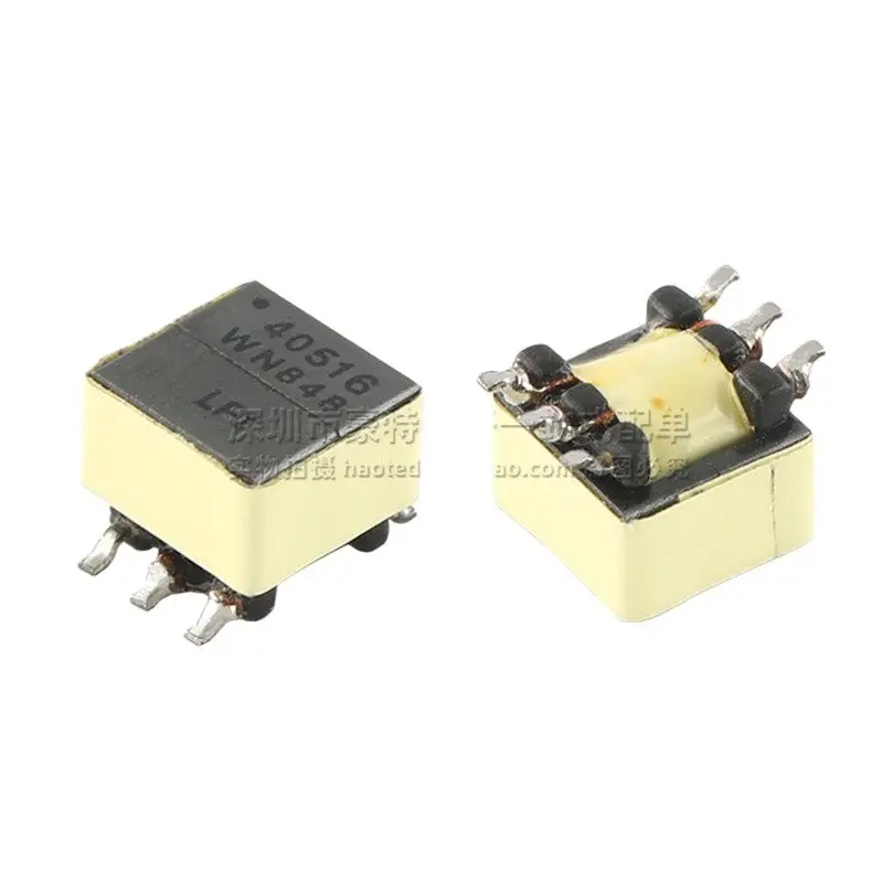 2pcs/ EE5.0 Micro 1:1 5KHZ -95dB 850VDC Isolation Imported SMD Audio Signal Transformer 40516R-LF1