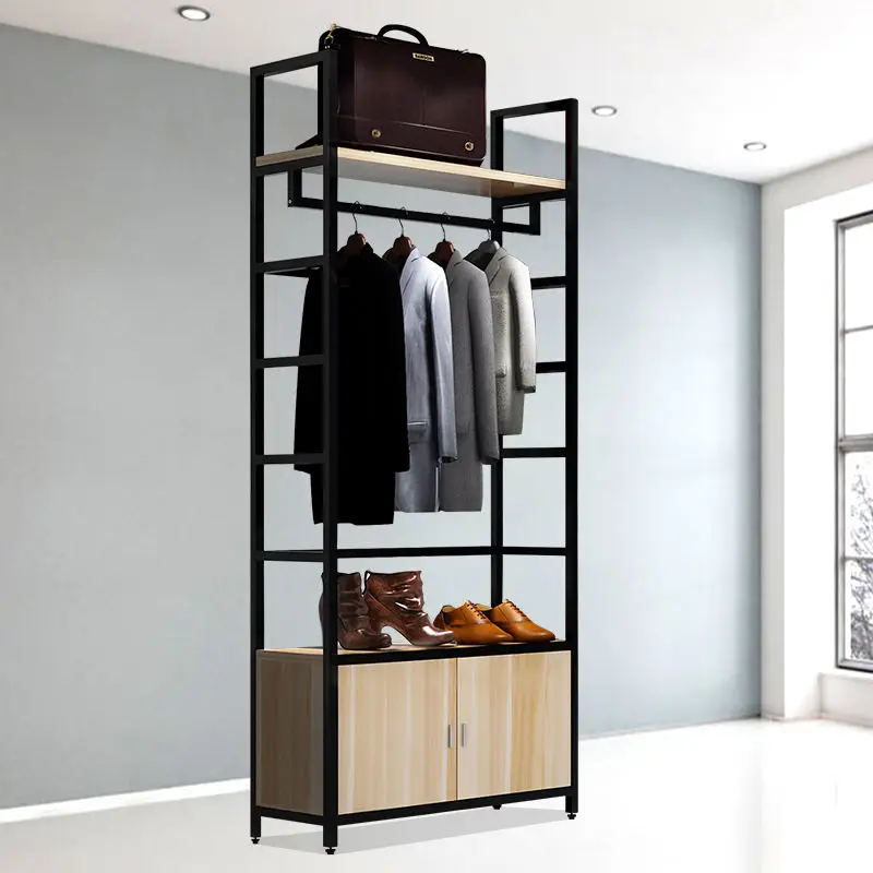 Custom. تخصيص متعدد الوظائف تخزين الملابس رفوف العرض رفوف الملابس #5