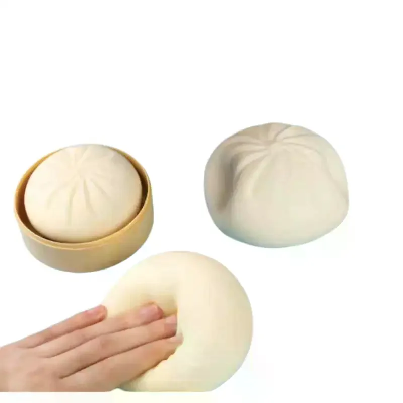 

Набор из 1 шт. уникальных декоративных подарков для дома: разноцветные антистресс-игрушки в форме пельменей, многоразовые, с низким отскоком, для снятия стресса