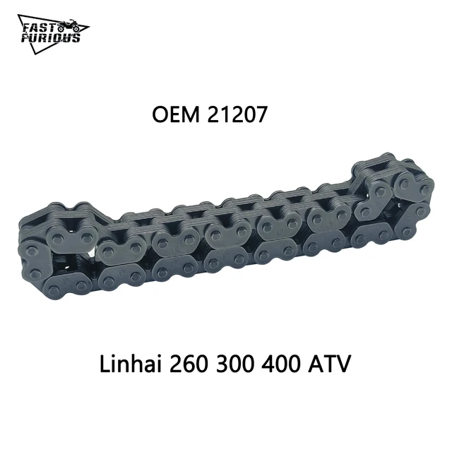 Linhai 260CC 300CC 400CC ATV skrzynia biegów BOX łańcuch dla Linhai 260 300 400 ATV Quad części 21207