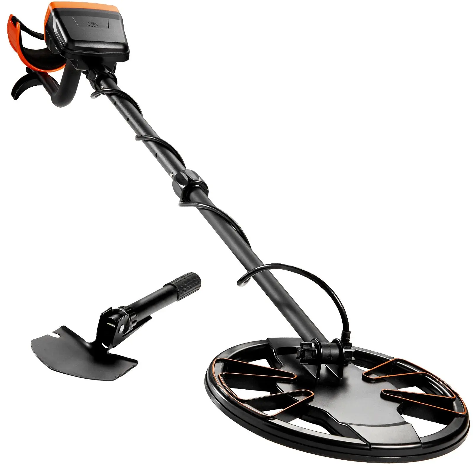 

Metal Detector for Adults & Kids, 10 Inch Waterproof Search Coil with LCD Display 7 Modes, Adjustable 41''-52'' Aluminum Stem