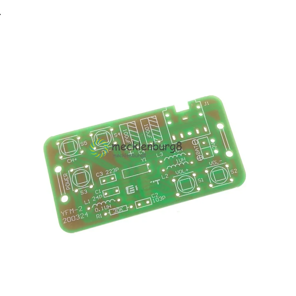 Nuovo modulo ricevitore Radio FM Stereo Wireless PCB FM kit elettronici fai-da-te 76MHz-108MHz