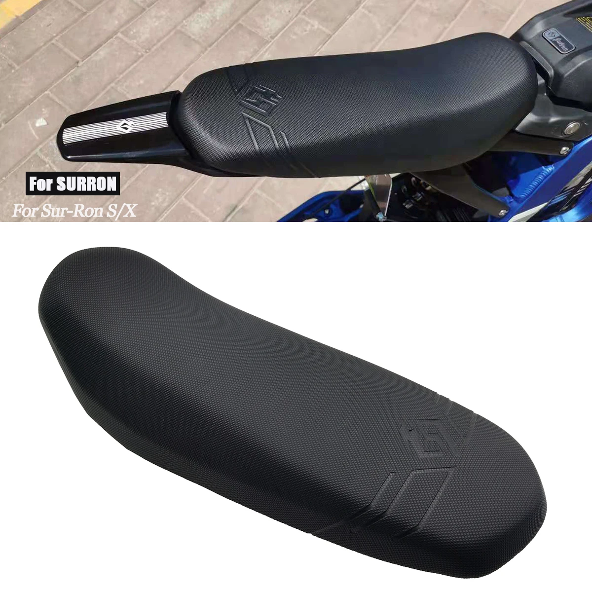 

For SURRON Seat Cushion Light Bee X S Motorcycles Dirtbike Off-Road Leather Waterproof SUR-RON Original Car Accessories