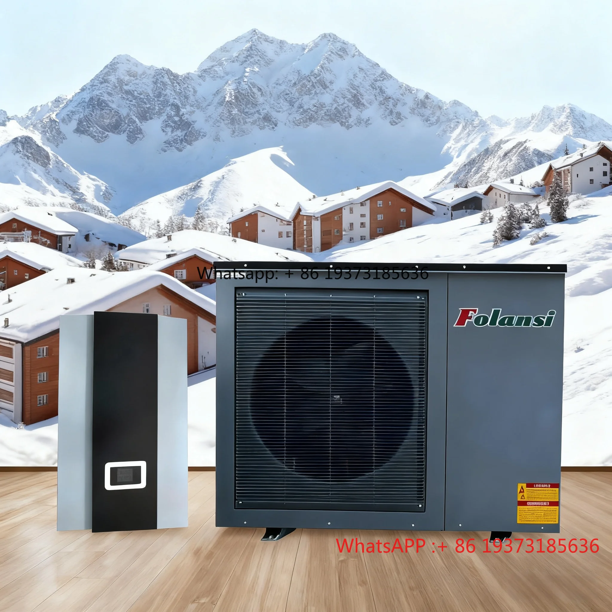 15kw DC Inverter Air to Water Heat Pump Price List (split-type,WIFI Controller)