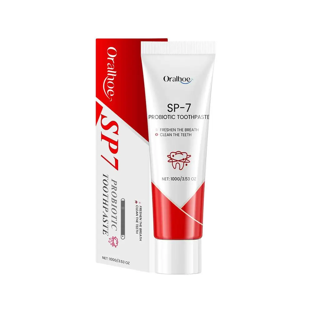 SP-7 Toothpaste Oral Health Management Deep Probiotic Whitening Whitening Breath Triple Fresh Teeth Toothpaste X6L3