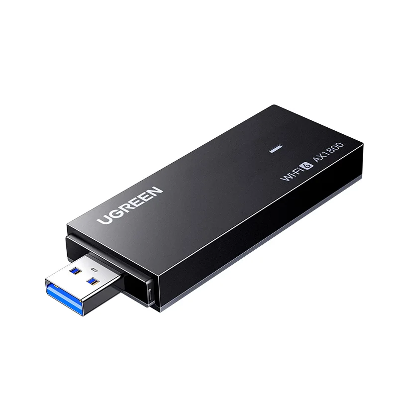 UGREEN adaptateur WiFi AX1800 WiFi6 5G & 2.4G double bande USB3.0 WiFi pour PC portable antenne Wifi USB Ethernet récepteur carte réseau