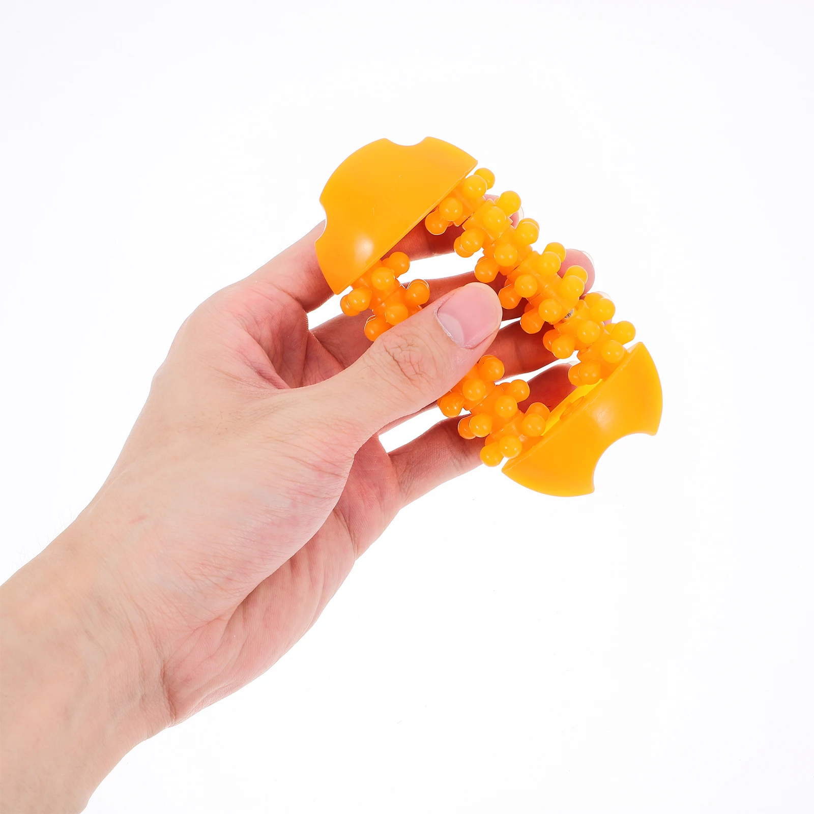 3 قطعة مدلك الاصبع الأسطوانة الخشب أداة تدليك اليد للاسترخاء المحمولة شركة تصميم عملية يدوية تدليك المتداول الإغاثة