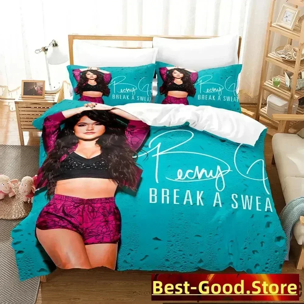 3D Print Singer Becky G Bedding Set Duvet Cover Sheet Printed Bed Set Pillowcase Bed Full Queen King Size Comforter Bedroom