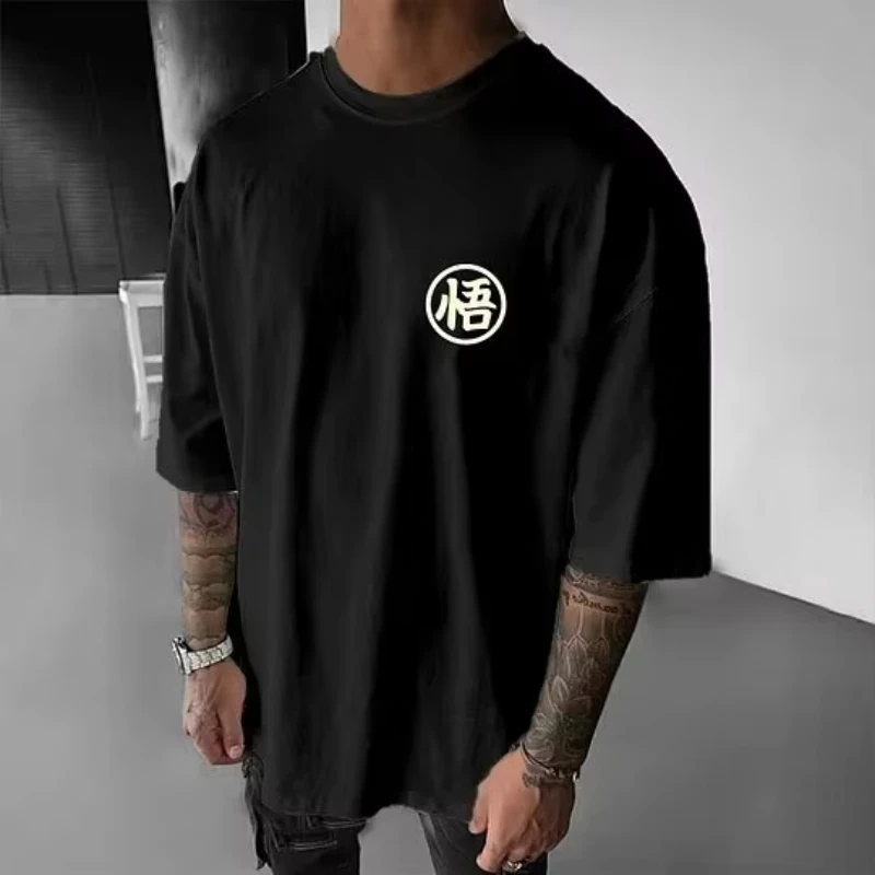 

Dragon Ball Summer American Street Men's and Women's T-Shirts Japanese Animation Goku Kakarot Cotton Y2K Harajuku Short Sleeves