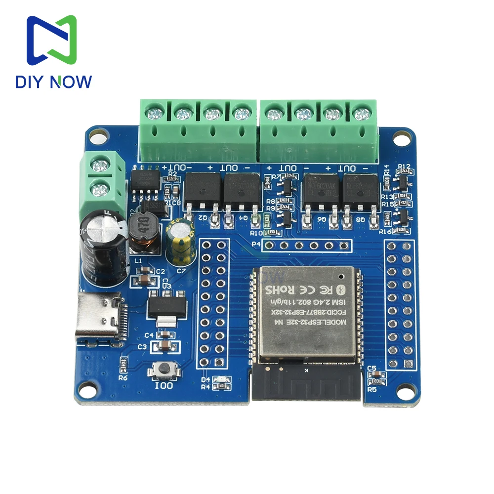 تيار مستمر 5-60 فولت ESP32 2/4-way MOS وحدة تبديل طريقة واحدة وحدة التتابع ESP32-32E وحدة واي فاي بلوتوث مجلس التنمية UART حرق