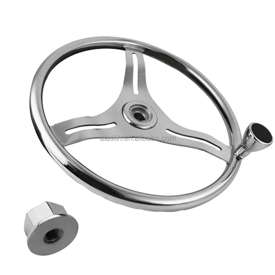 

New Design Stainless Steel Steering Wheel Popular For Luxury Yacht