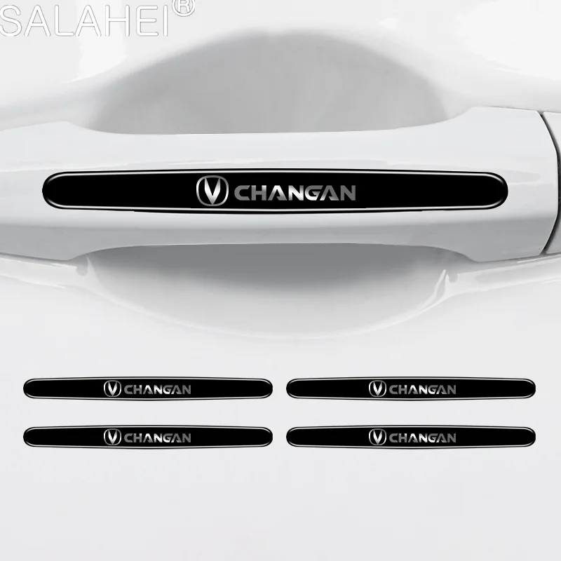 8 قطعة مقبض باب السيارة أعواد تزيين ملحقات ل Changan CS75 CS35 Plus CS15 CS95 رايتون CX70 CS55 EADO CX20 Alsvin CS15EV