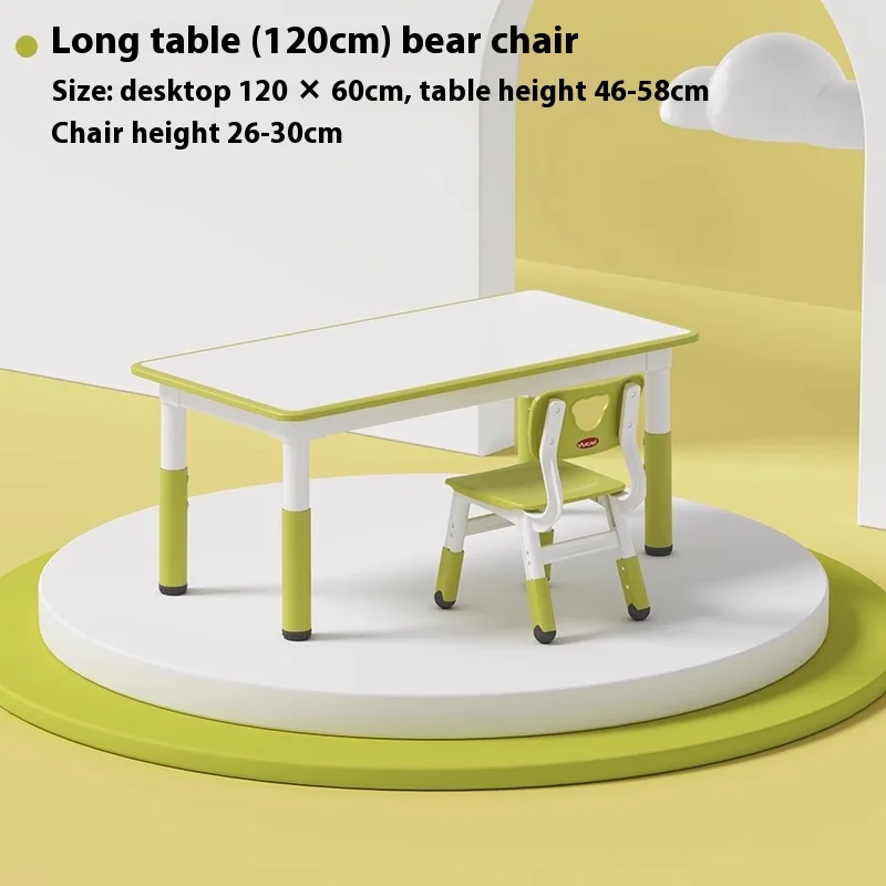 Childrens Furniture Desk Table Student White Study Table Chair Detachable Removable Seat Mesa Infantil Kids Table Chair Set