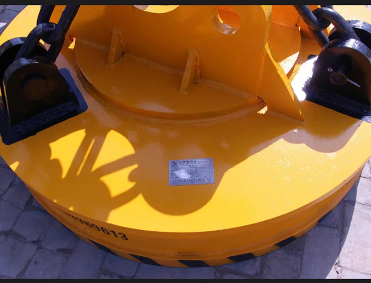 Подъемный электромагнит экскаватора диаметром 24 В, 900 мм