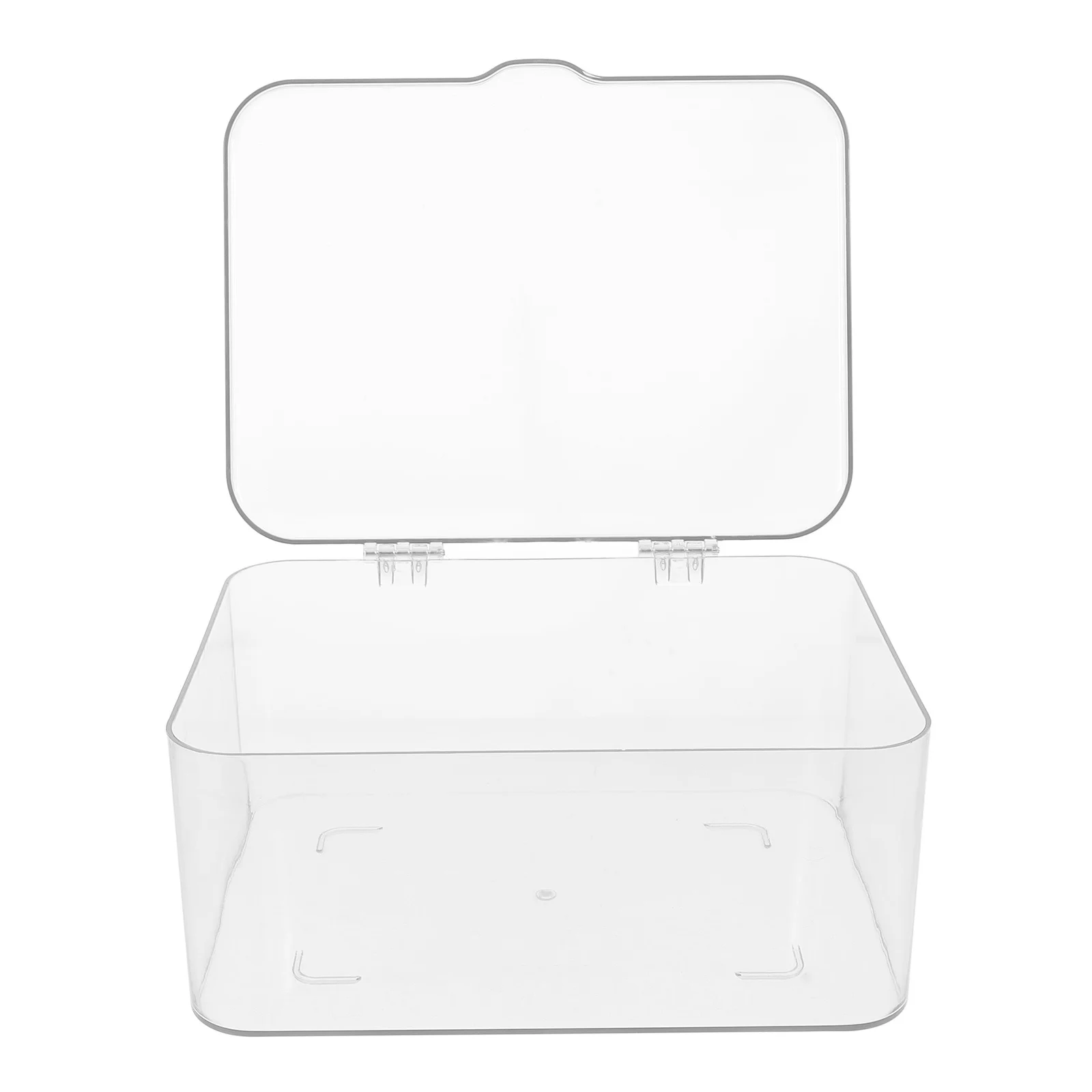 

Plastic Makeup Organizer Storage Box Pet Transparent Case Desktop Sundries Holder Vanity Countertop Makeup Storage