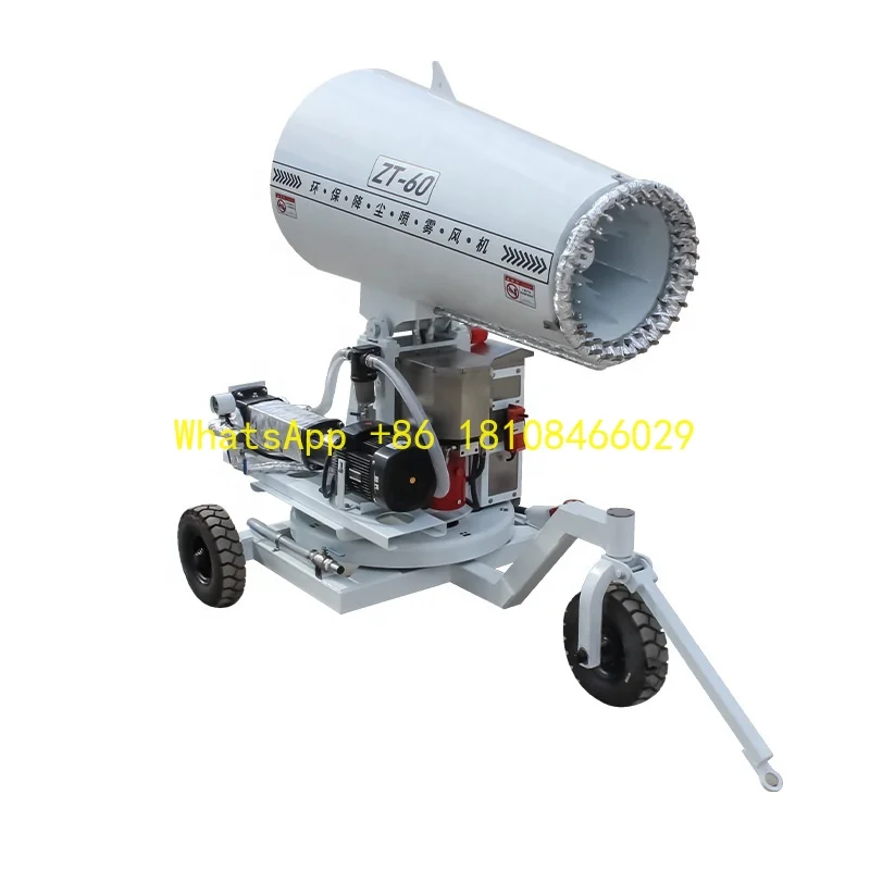 Cannon Equipment 40 m mobiler Hochdruck-Sprüh-Staubunterdrückungsnebel