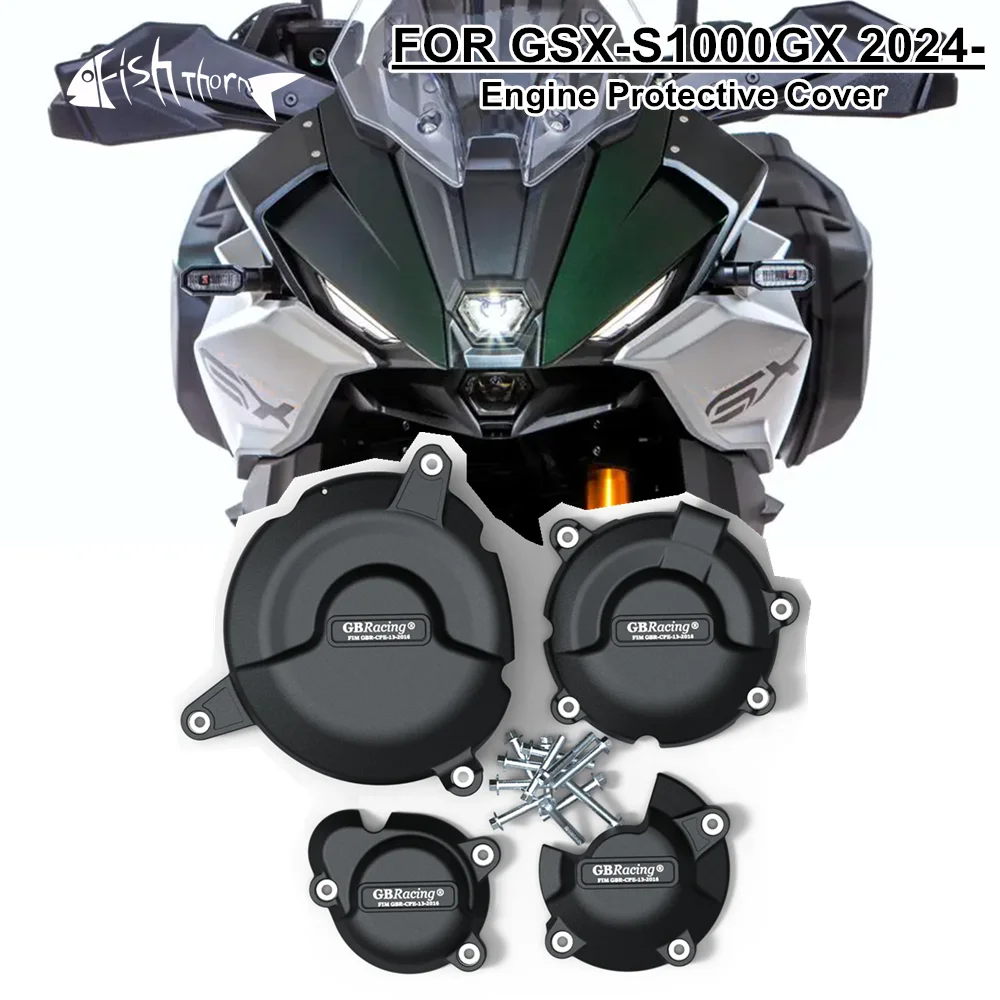 New 2024 Motorcycle Engine Cover Fall Protection Cover For Suzuki GSX-S1000GX GSX S1000GX GSXS 1000GX S1000GX 2023 2024 2025