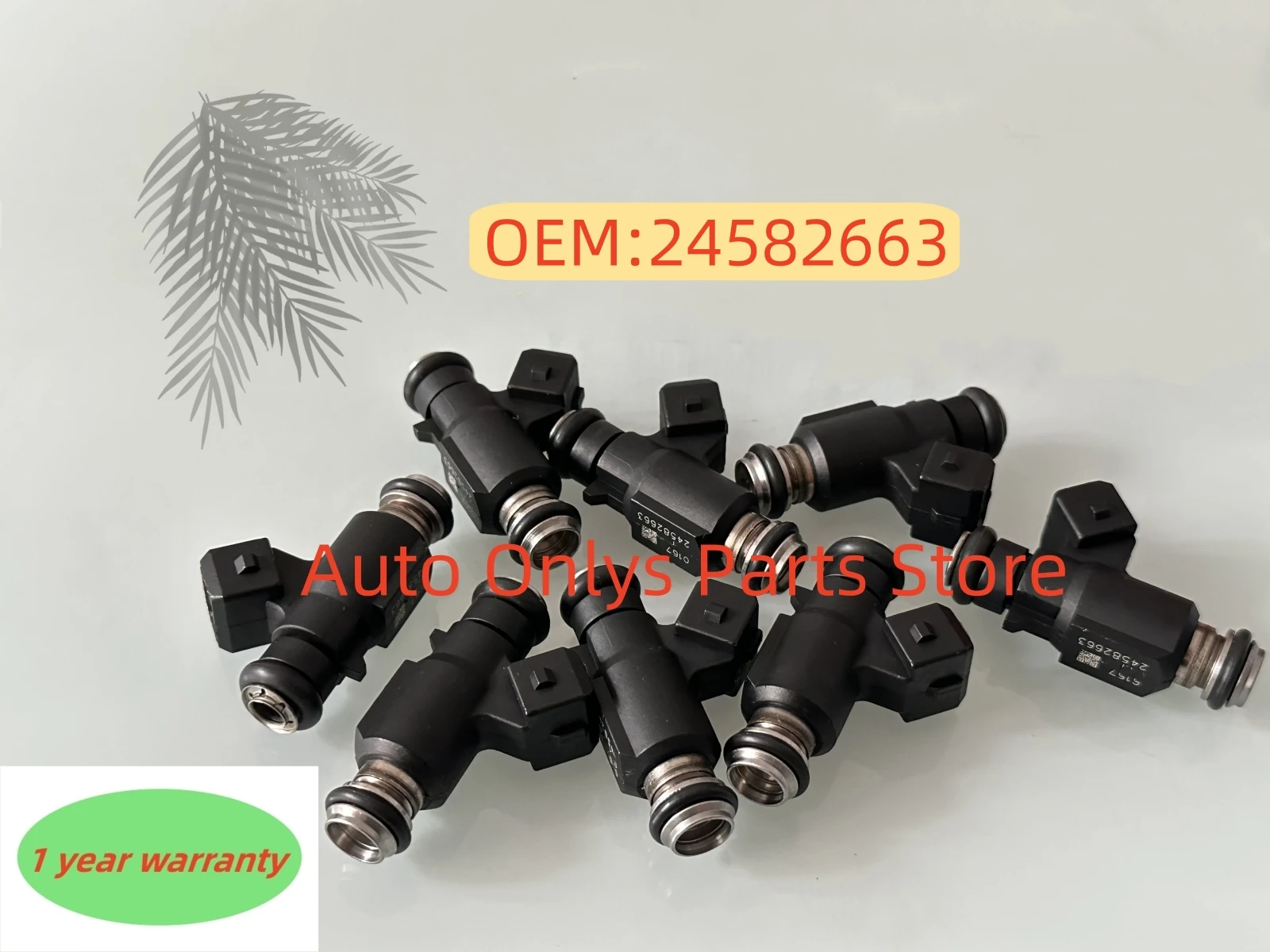 8pcs 24582663 High quality Car Engine Fuel Injectors Nozzle For - Chevrolet Spin Cobalt Stilo 1.8 8V 2006-2012 car accessories