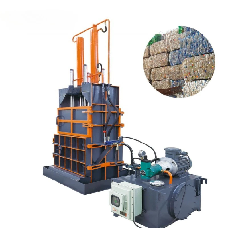 

Y82-40 Vertical Industrial Hydraulic Scrap Aluminum Chips Waste Plastic Paper Pet Bottle Compactor Press Baler Machine