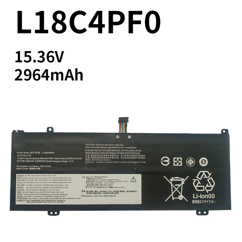 

Laptop battery For Lenovo Thinkbook13S-IWL IML ARE 14S-IWL IML ARE V540S V540-13 L18C4PFO L18D4PFO 5B10S73501 5B10T0908