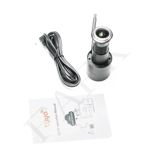 Imagen 2 del producto Mini mirilla de seguridad para puerta, 5G, Tuya, 1080P, HD, gran angular, ojo de pez, red CCTV, WifI, iP, P2P