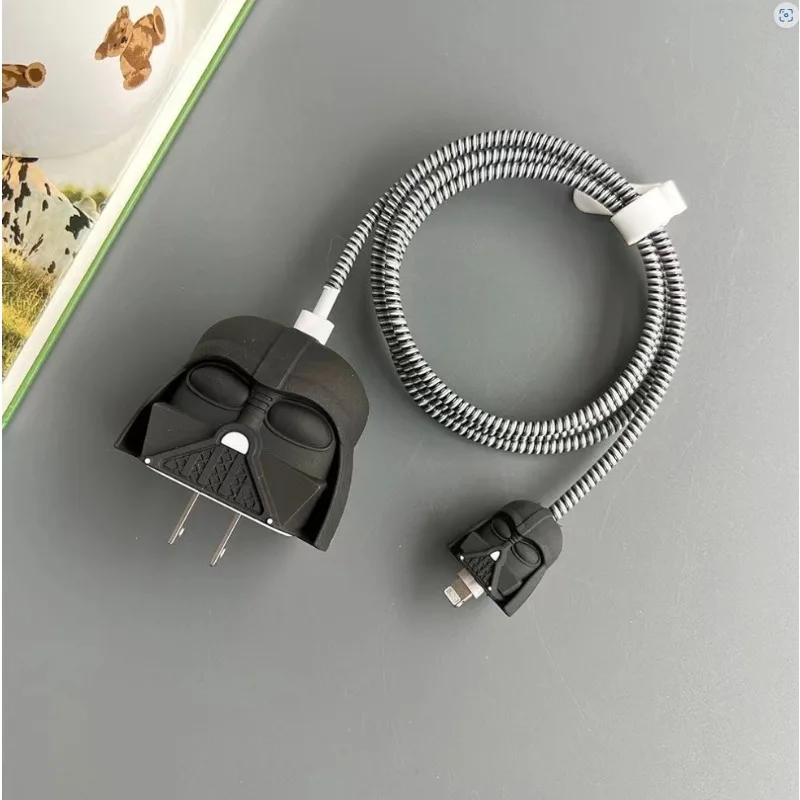 

Movie Star Wars Charger Data Cable Case Protector Winding Kit for 18/20W Anti-break Wrap Rope Bite Cord Charger Case Organizer