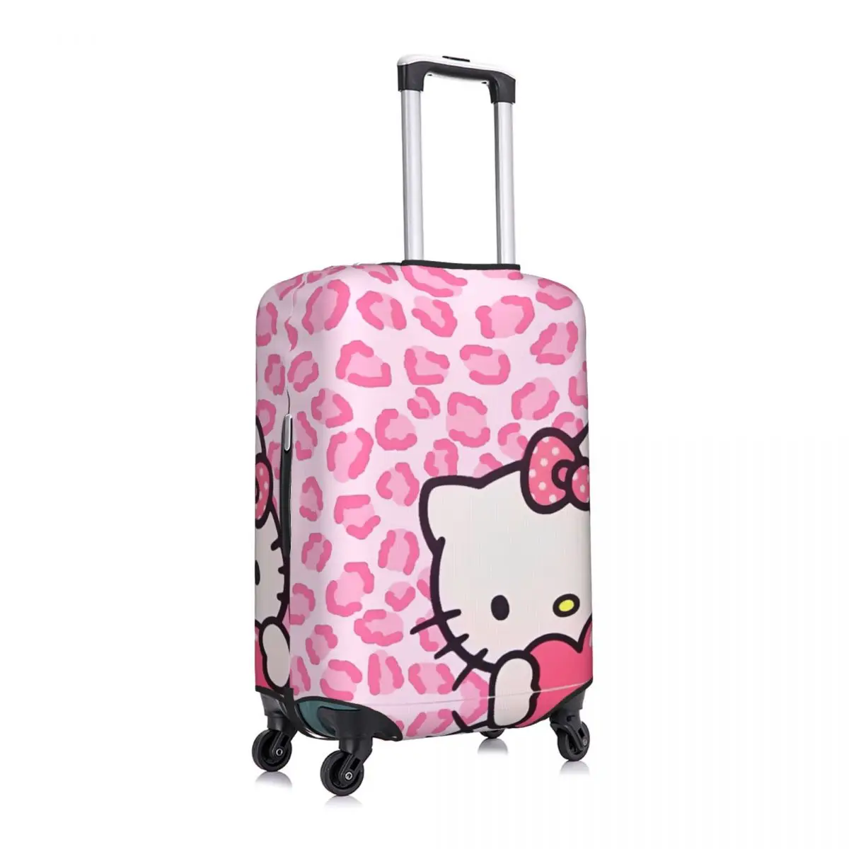 Hello Kitty Suitcase Cover Holiday Fun Cartoon Animal Customized Any Color Luggage Case Travel Protector