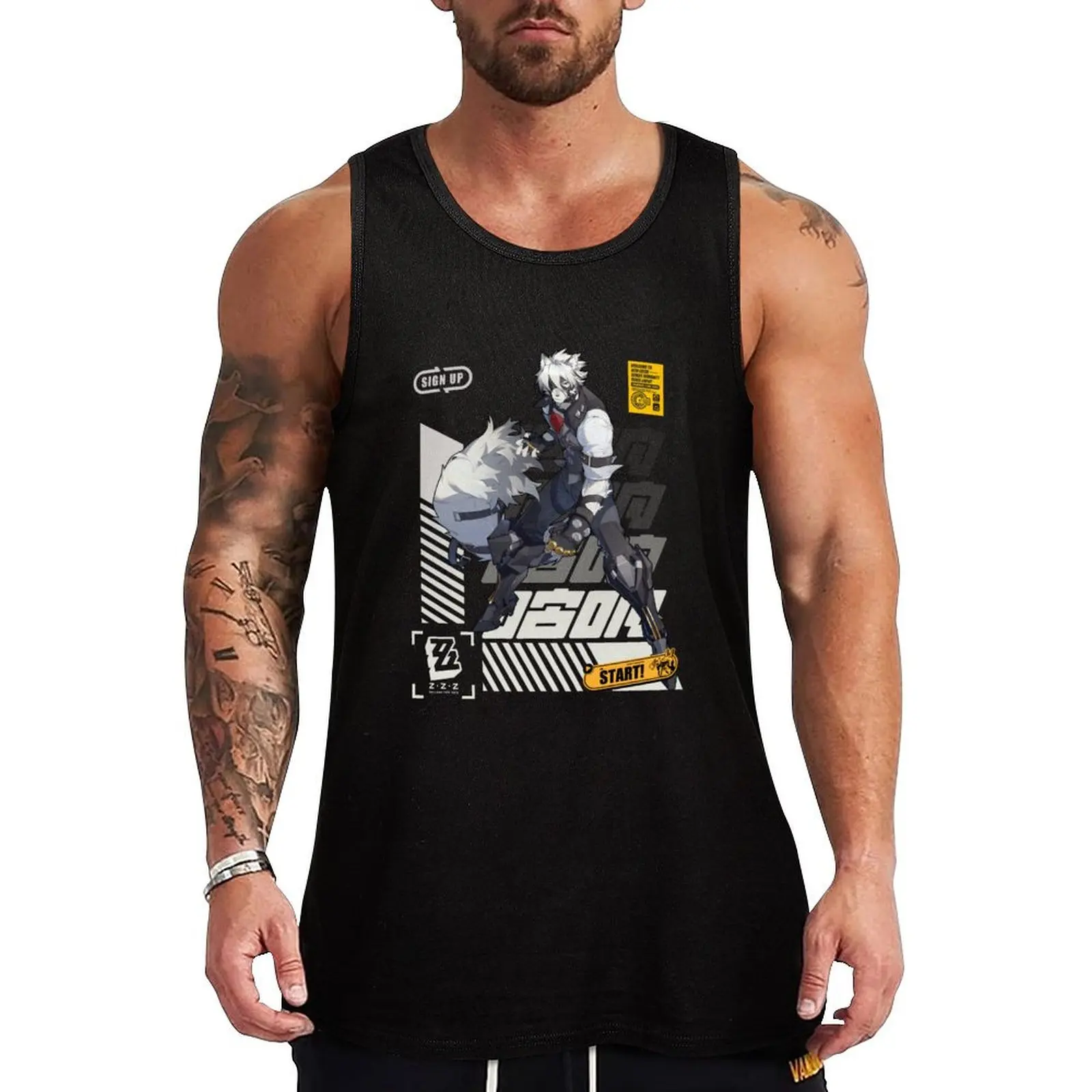 

Agent Von Lycan (Zenless Zone Zero) Tank Top Ultra Soft Tank Top Comfort Breathable Sleeveless