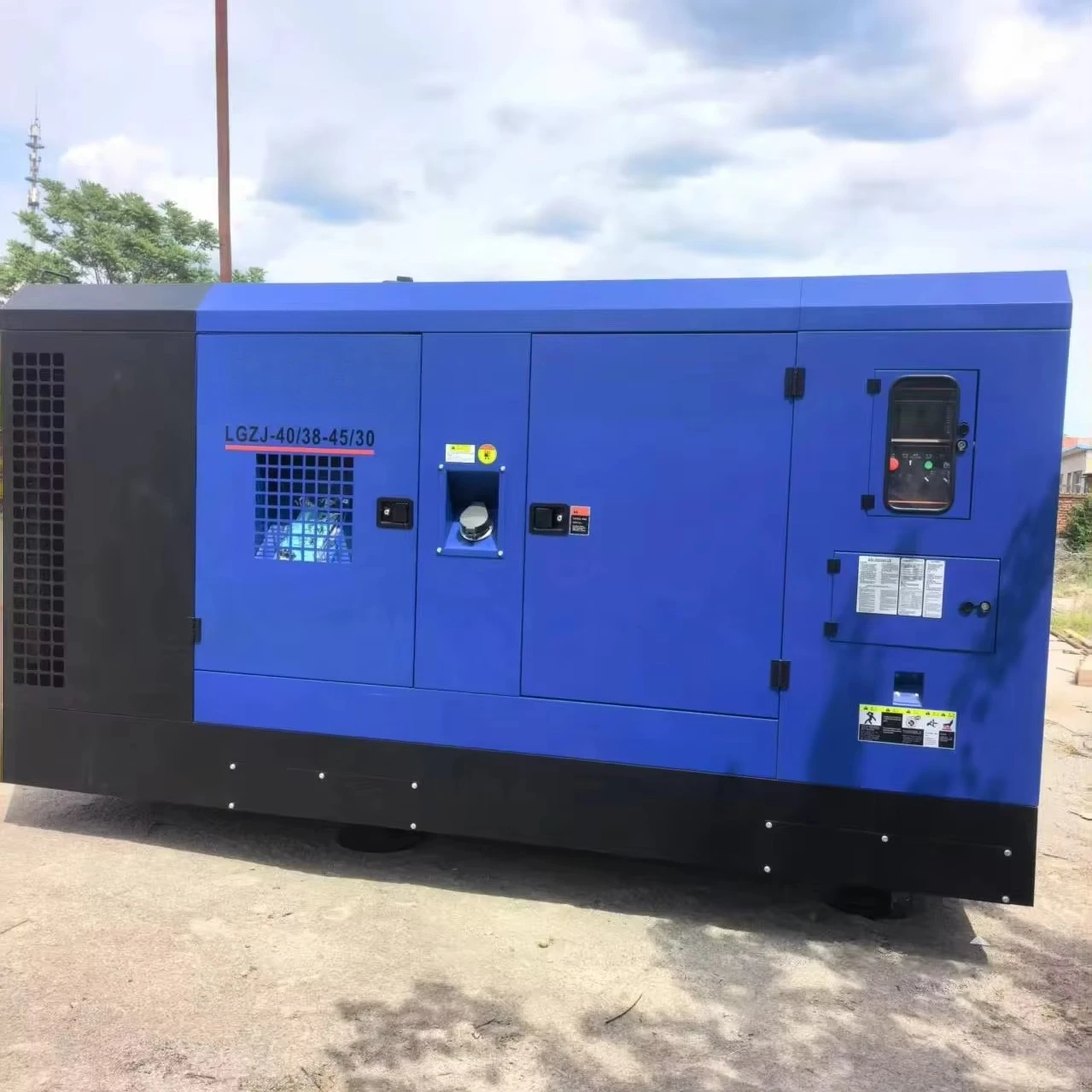 Large high pressure air screw 35m3/min 40bar diesel compressor for sale